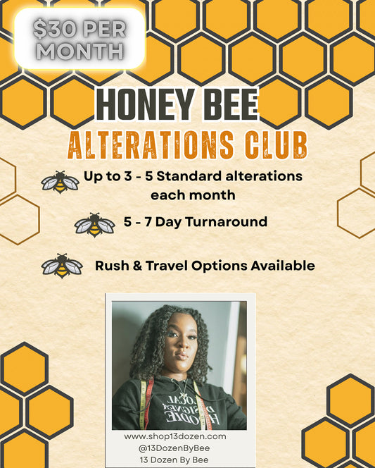 Honey Bee Alterations Club